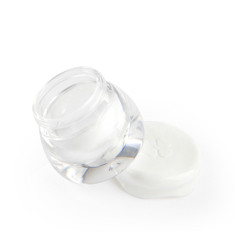 Cosmetic Plastic Acrylic Jar With PP Screw Lid Eye Cream Skin Care Cream Jars Manufacturer
