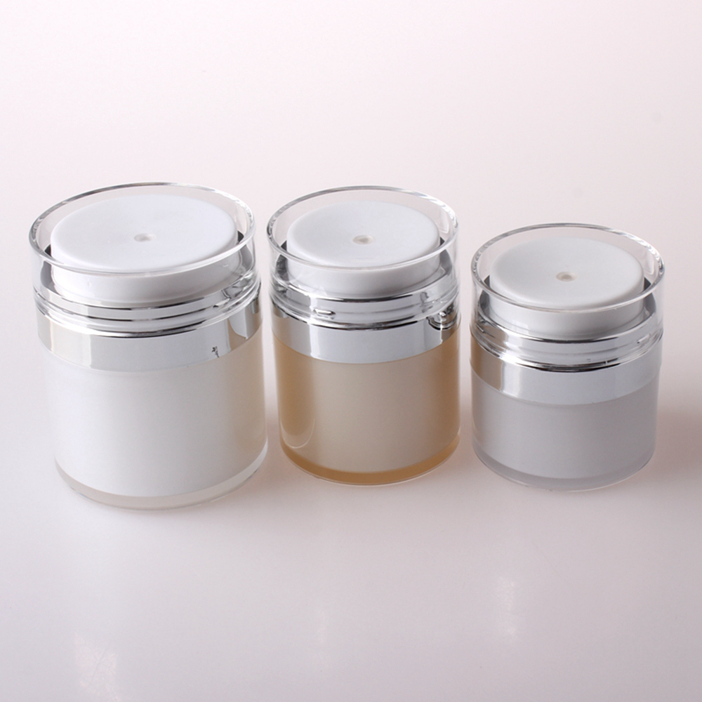 Cosmetic Plastic Airless Cream Jars