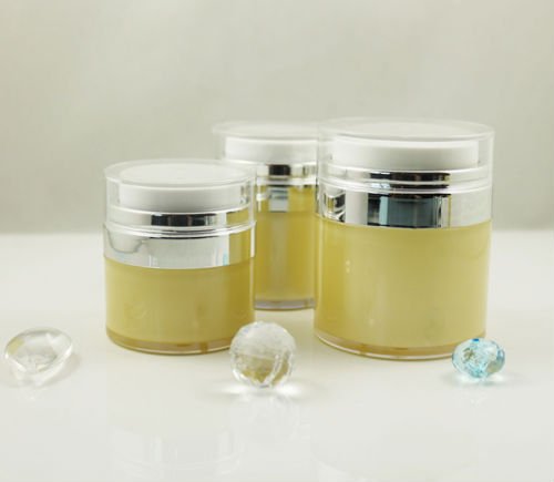 Cosmetic Plastic Airless Cream Jars