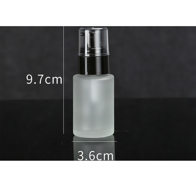 Cosmetic Serum Bottle With Dropper And Jar 30G 50G 1Oz 2Oz 4Oz Frosted Bottles