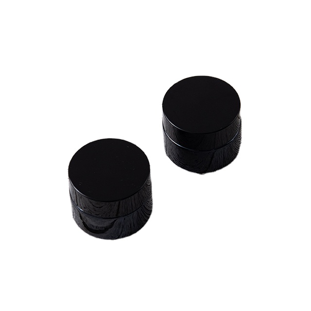Cosmetic Tin 10g 15g 20g Matte Black Aluminum Jar With Screw Cap For Hand Cream Cosmetic Jar/