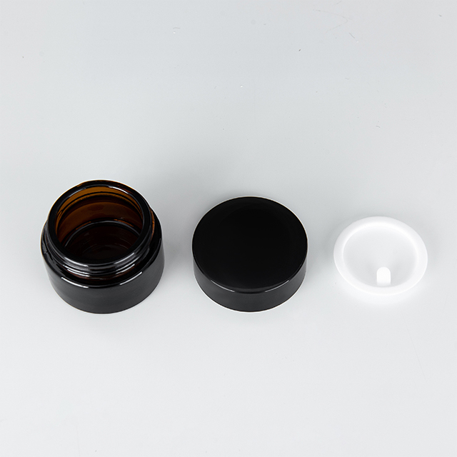 Cosmetic Tin 10g 15g 20g Matte Black Aluminum Jar With Screw Cap For Hand Cream Cosmetic Jar/