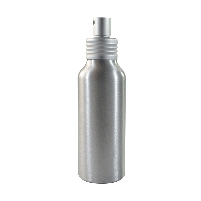 Cosmetic aluminium refill perfume atomizer spray bottle