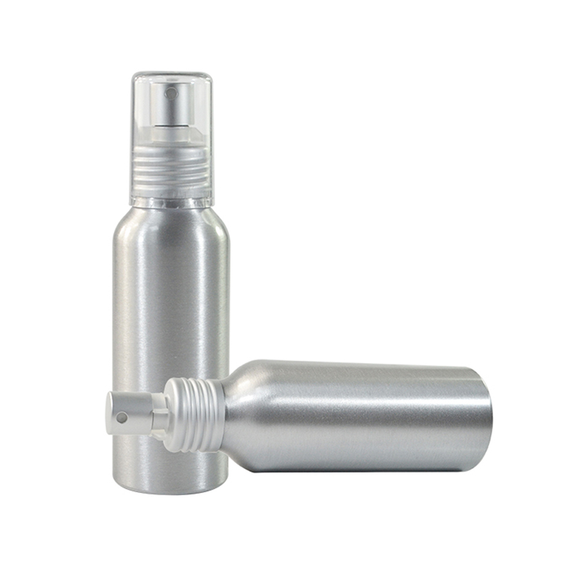 Cosmetic aluminium refill perfume atomizer spray bottle
