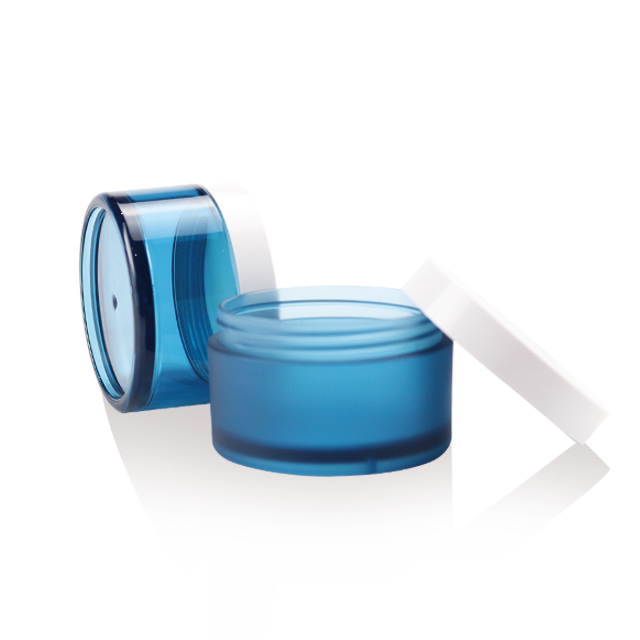 Cosmetic container 20g PETG lip balm jar