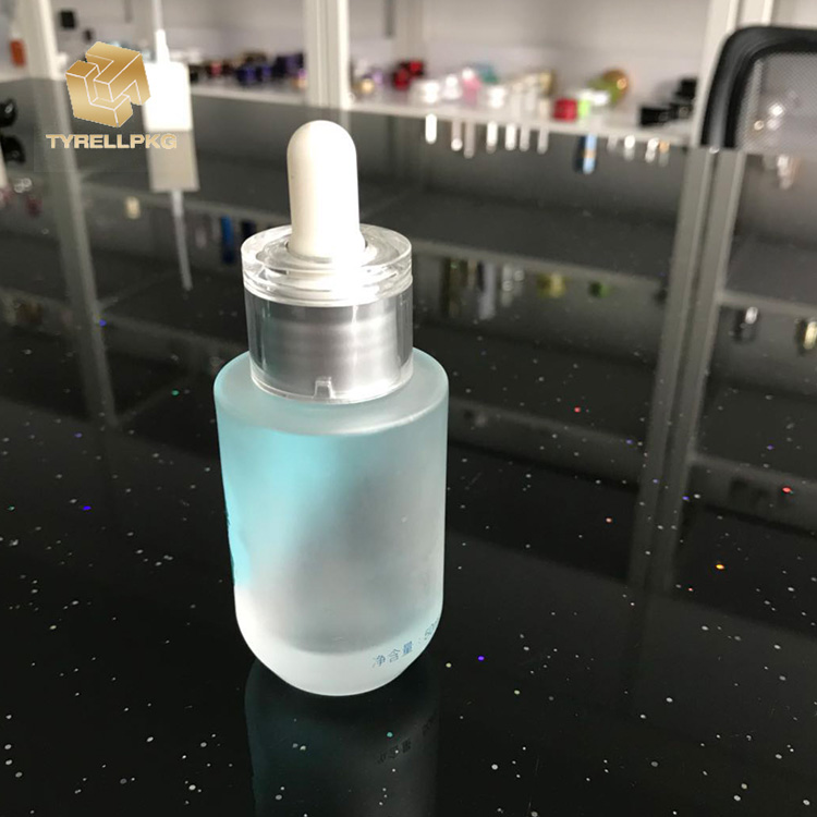 Cosmetic container and packaging dropper glass serum bottles essential oil bottle