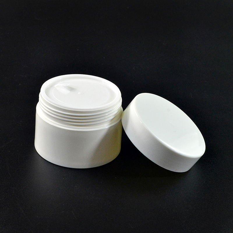 Cosmetic cream container 30ml 50ml 100ml 120ml green white black pp Skin care plastic jar
