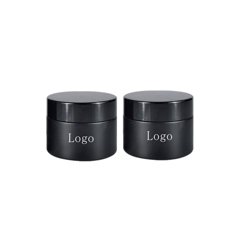 Cosmetic cream jar 20g 30g 50g blue glass jars for cosmetics