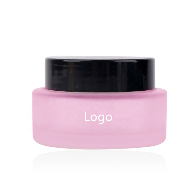 Cosmetic cream jar 20g 30g 50g blue glass jars for cosmetics