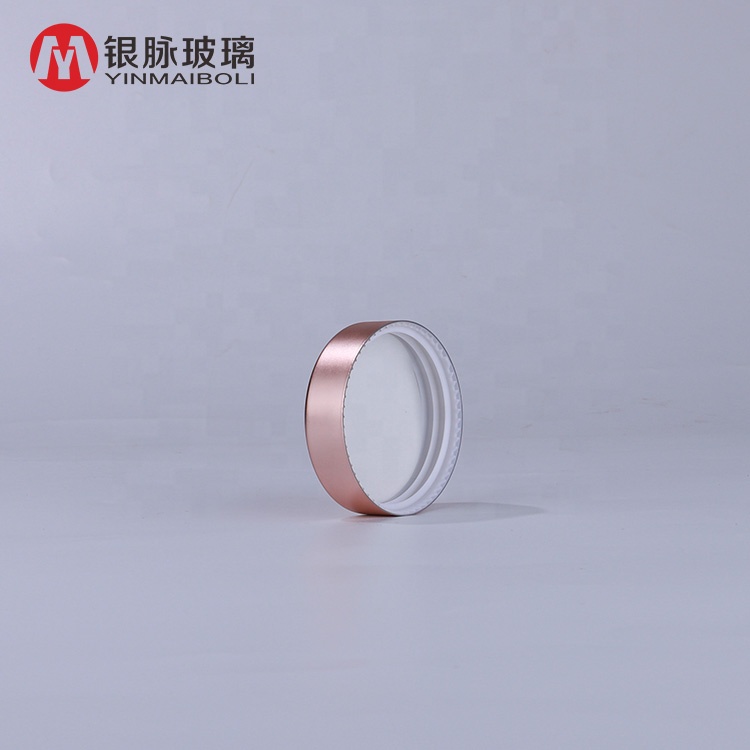 Cosmetic cream jar 30g clear custom spraying colorful container glass bottle jar for personal skin care