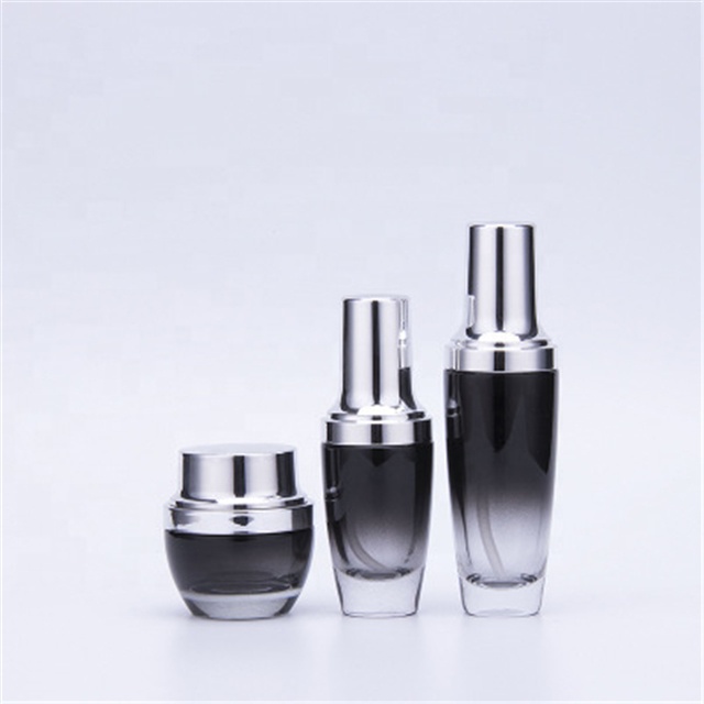 Cosmetic cream jar set glass face lotion jar cream 20g 30g 50g 100g 120g
