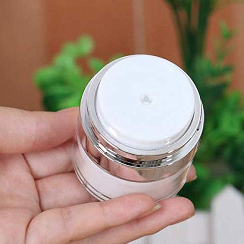 Cosmetic dispensing bottle suitable for facial serum and cream