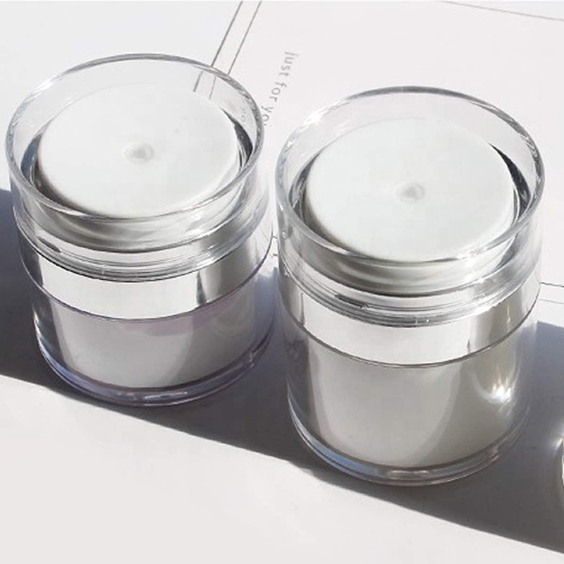 Cosmetic dispensing bottle suitable for facial serum and cream