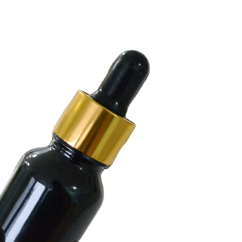 Cosmetic essential oil 5ml 10ml 15ml 20ml 30ml 50ml 100ml UV resistant black glass bottle