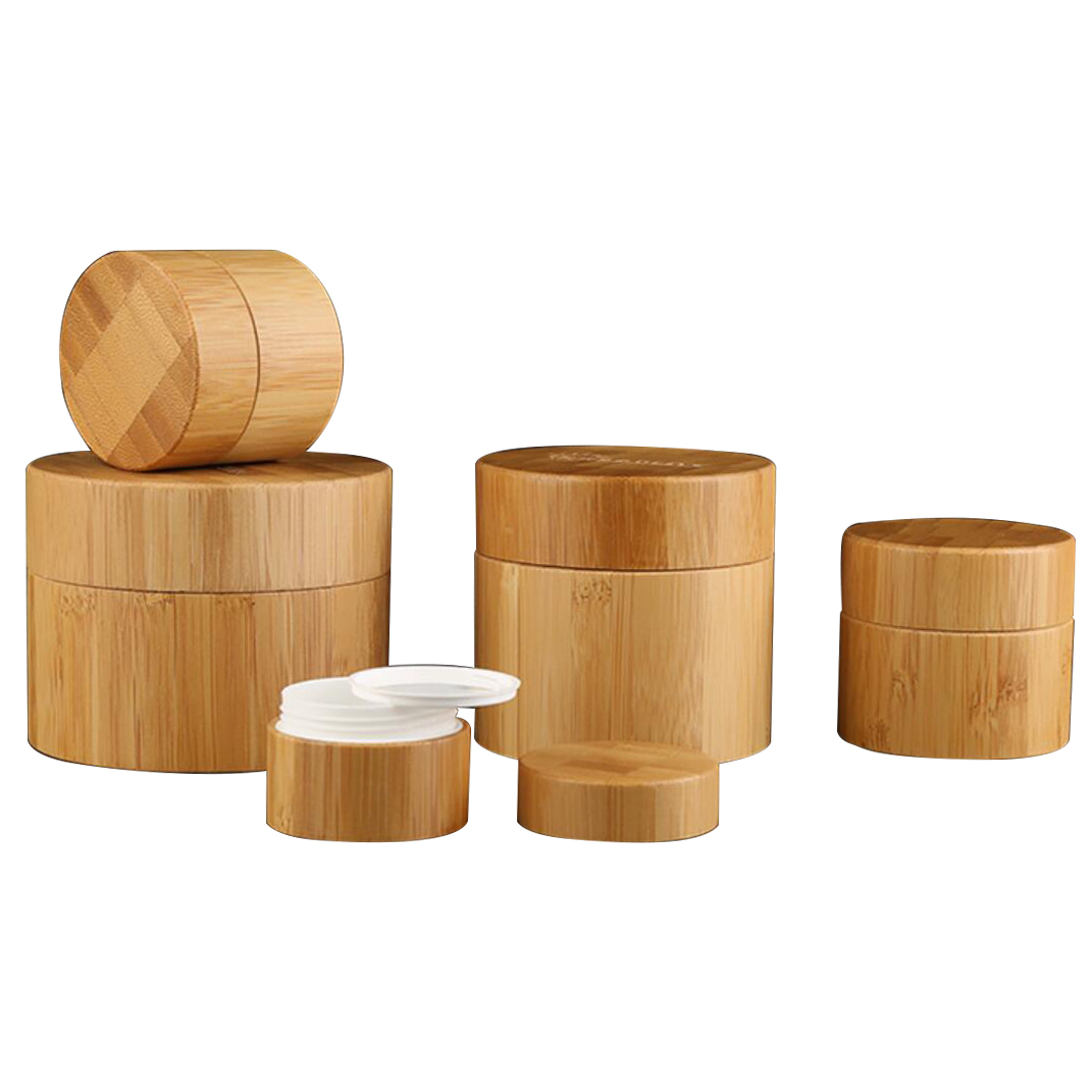Cosmetic jar cream jar bamboo jar