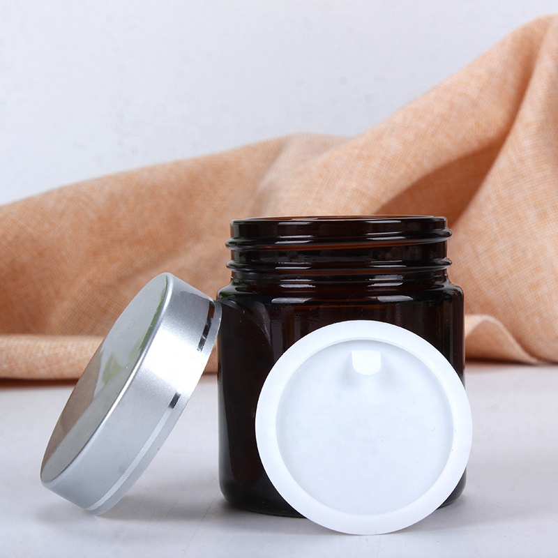 Cosmetic jar skin care cream packing glass jar