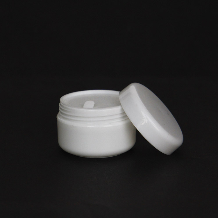 Cosmetic jars Food Storage Container 8oz 250ml 300ml 500ml clear PET plastic jars with screw top lids