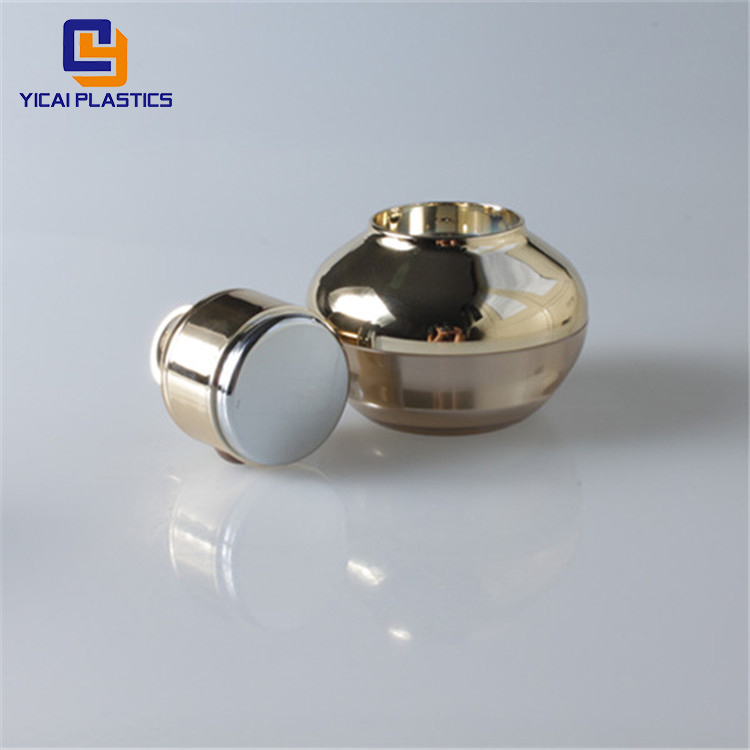 Cosmetic new arrival special design colorful luxury acrylic cosmetic jar