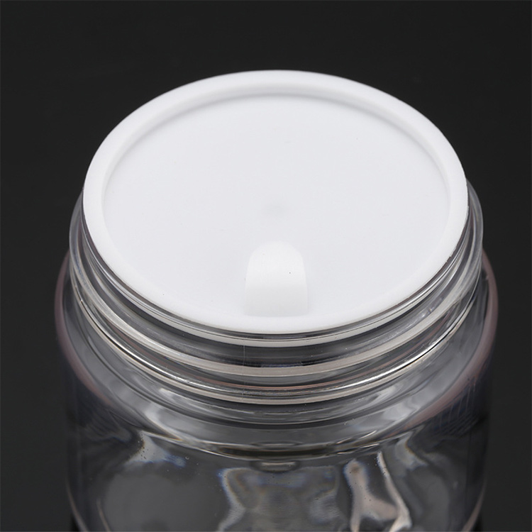 Cosmetic package mini 10g jar round empty plastic cosmetic containers