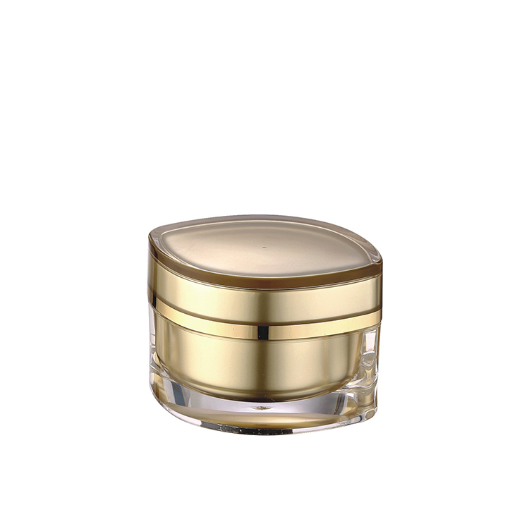 Cosmetic packaging 15g 30g 50g luxury nail acrylic jars for eye cream