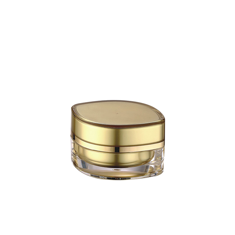 Cosmetic packaging 15g 30g 50g luxury nail acrylic jars for eye cream