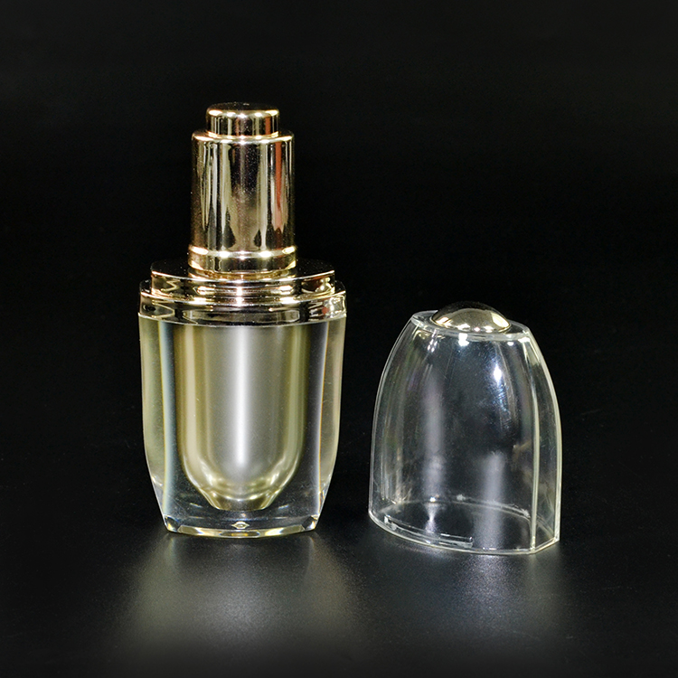 Cosmetic packaging 1oz 30ml 50ml 100ml acrylic Serum Bottle