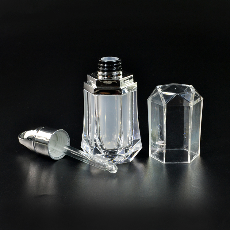 Cosmetic packaging 1oz 30ml 50ml 100ml acrylic Serum Bottle