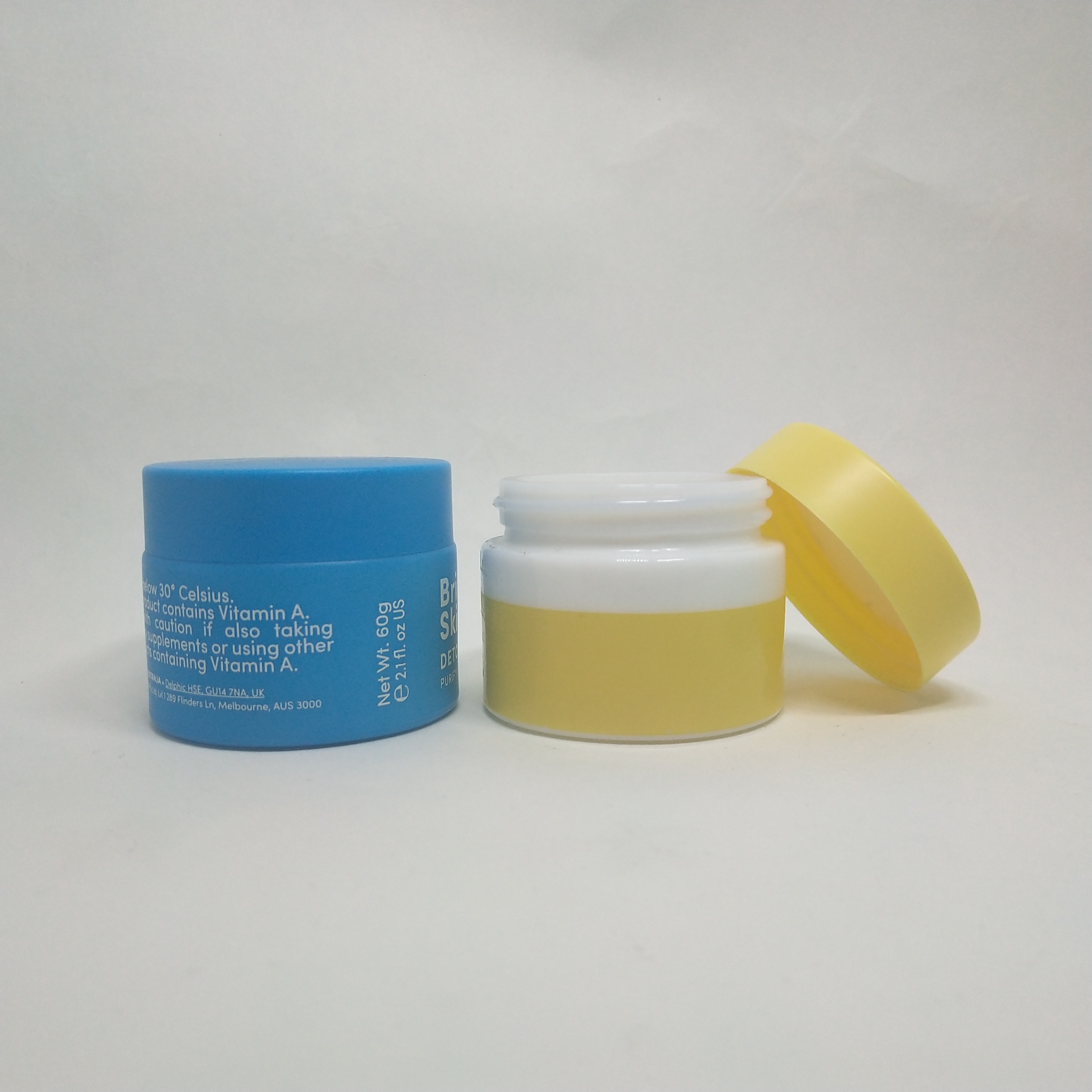 Cosmetic packaging 30g opal white glass jar cream containers