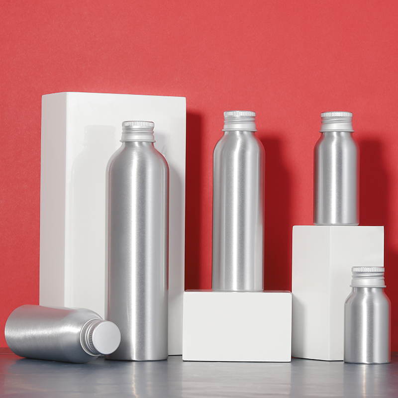 Cosmetic packaging 30ml 50ml 100ml 120ml 250ml toner aluminum bottles