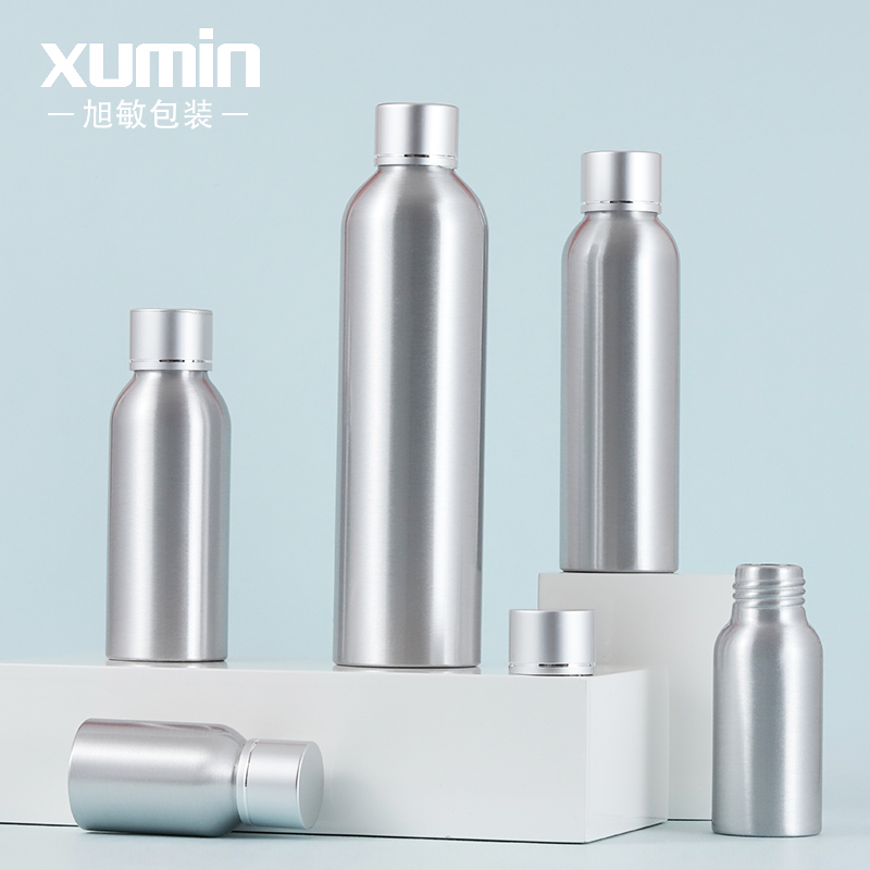 Cosmetic packaging 30ml 50ml 100ml 120ml 250ml toner aluminum bottles