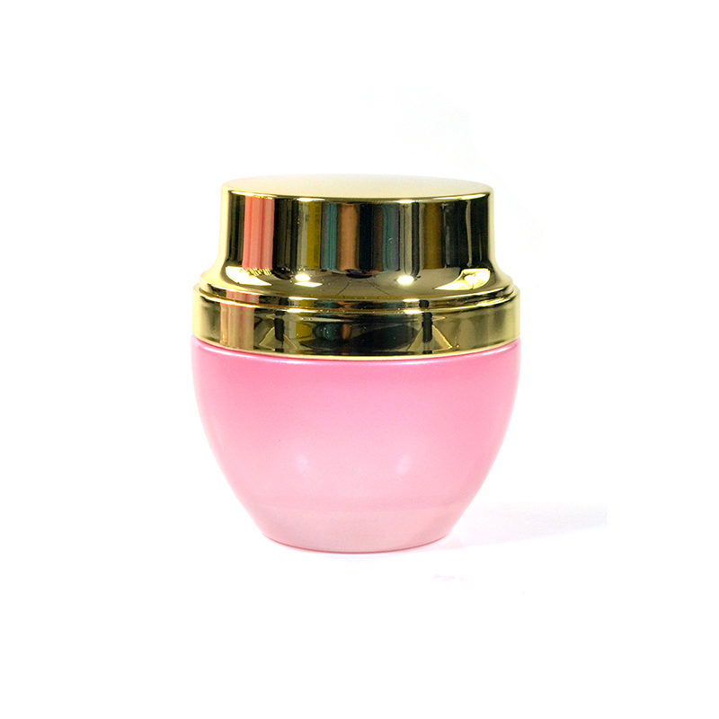 Cosmetic packaging 30ml 50ml essential oil Glass dropper bottle Perfume Bottles pink glass cream jar