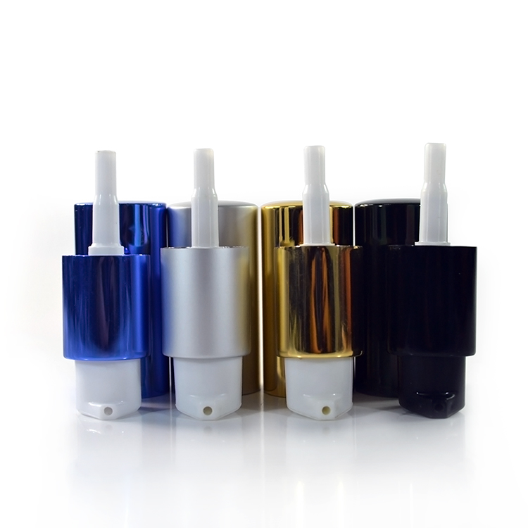 Cosmetic packaging 5ml 10ml 15ml 20ml 30ml 50ml 100ml clear green Cobalt blue amber glass bottle with treatment pump lotion