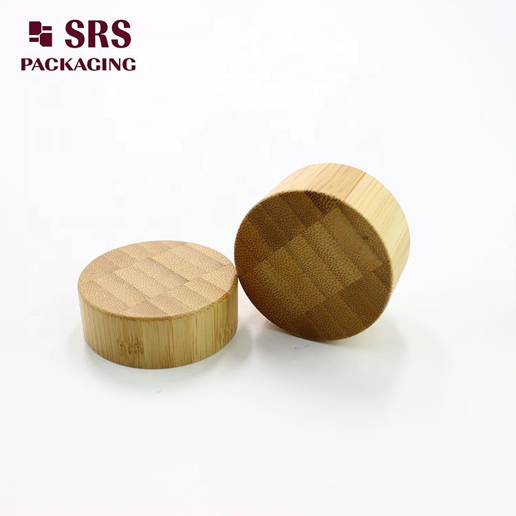 Cosmetic packaging Eco-friendly PLA 30g Jar Bamboo With PP Inner Jar