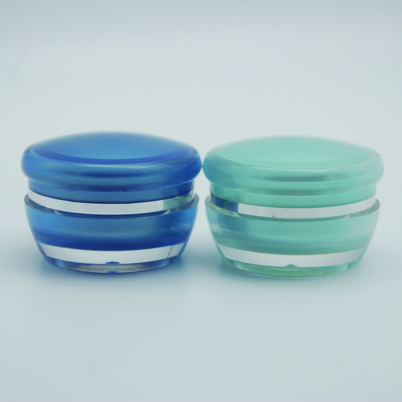 Cosmetic packaging cosmetic cream round acrylic cosmetic jar 100g
