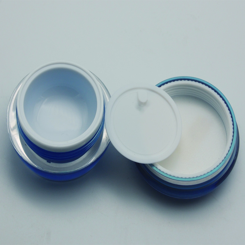 Cosmetic packaging cosmetic cream round acrylic cosmetic jar 100g