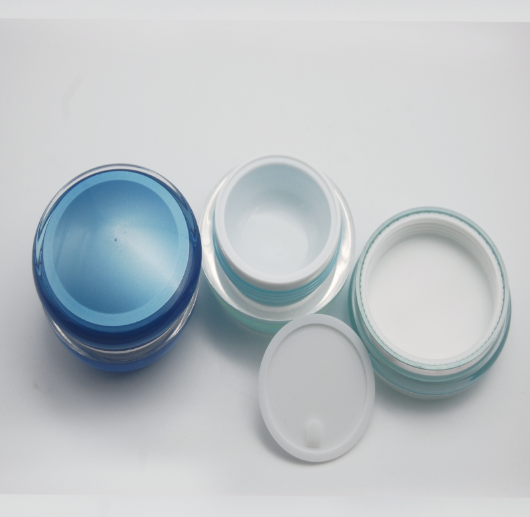Cosmetic packaging cosmetic cream round acrylic cosmetic jar 100g