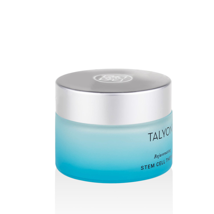 Cosmetic packaging luxury 1oz 2oz 30ml 50ml 50g 100g cream jar face with silver aluminum lid