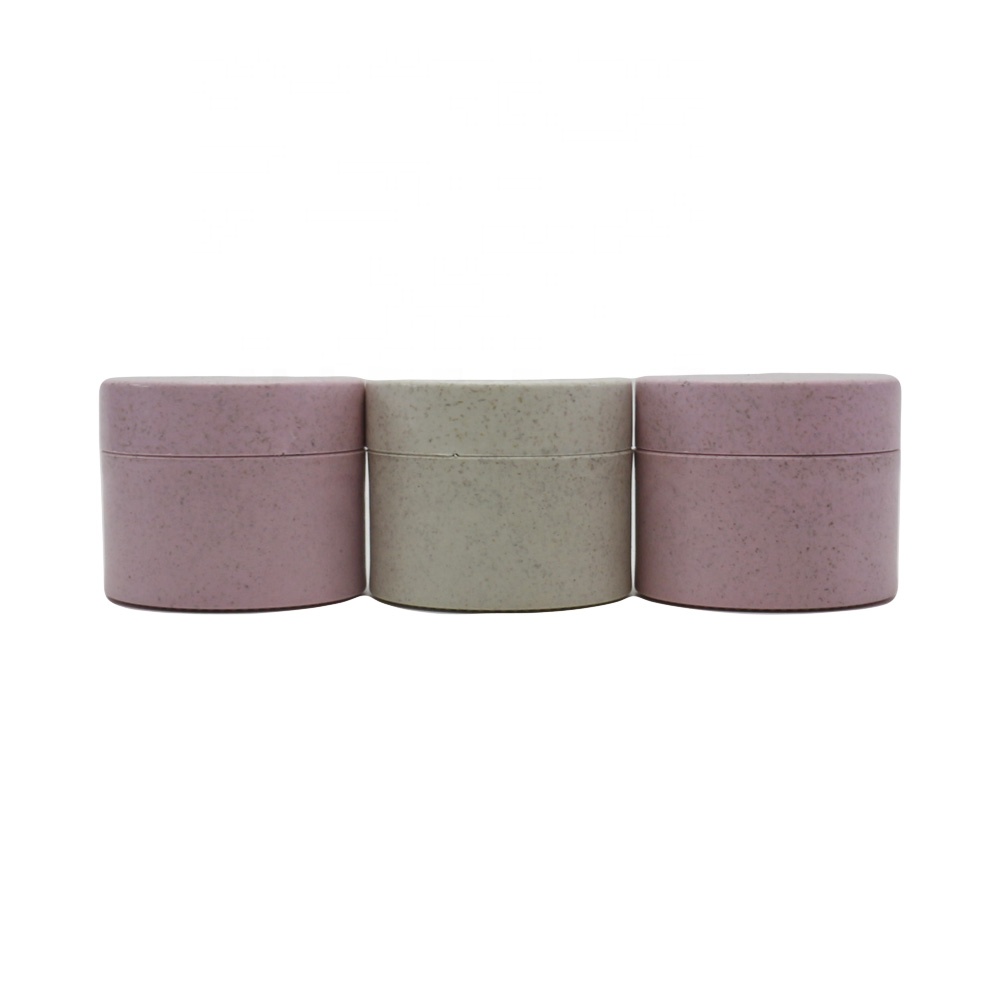 Cosmetic packaging organic environmental biodegradable 15g 30g 50g100g 250g cream jars PLA-21A