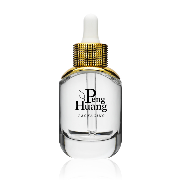 Cosmetic packing skincare package 30ml glass luxury serum bottle dropper bottle