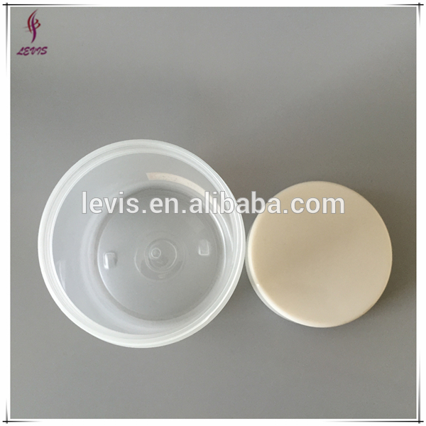 Cosmetic plastic frosted jar