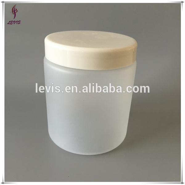 Cosmetic plastic frosted jar