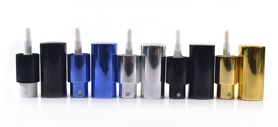 Cosmetic round rectangle Violet matte black 30ml 50ml 100ml refillable glass perfume spray bottle with aluminum spray pump cap