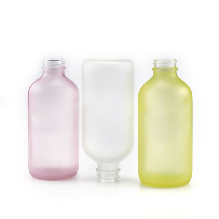 Cosmetic skincare packaging30g 50g 30ml 60ml 100ml 120ml frosted glass bottle frosted glass lotion pump bottle