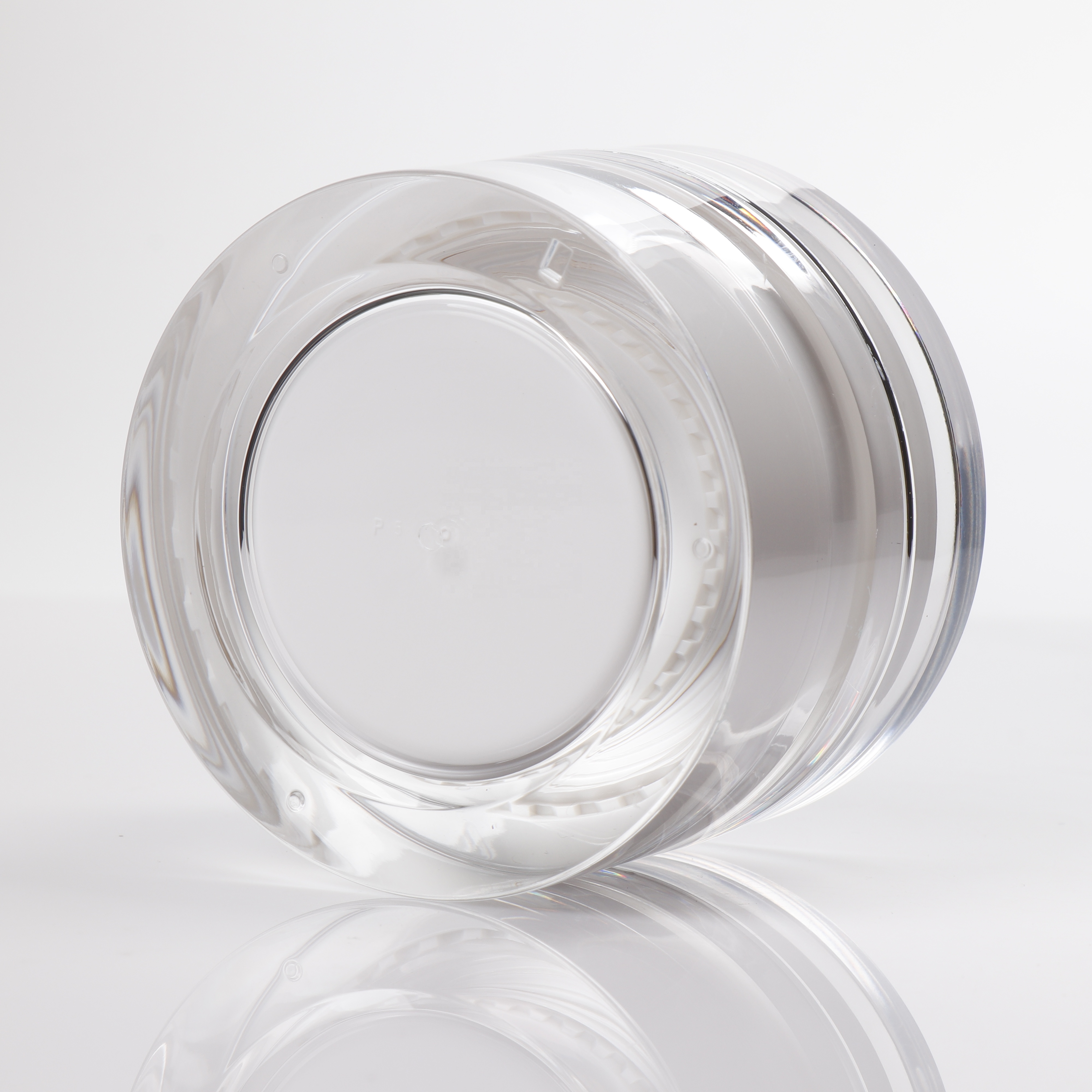 Cosmetics Packaging Skin Care Acrylic Plastic PP 5g 10g 15g 30g 50g 100g Cream Mask Jar Double Wall Plastic Jar with Inner jar