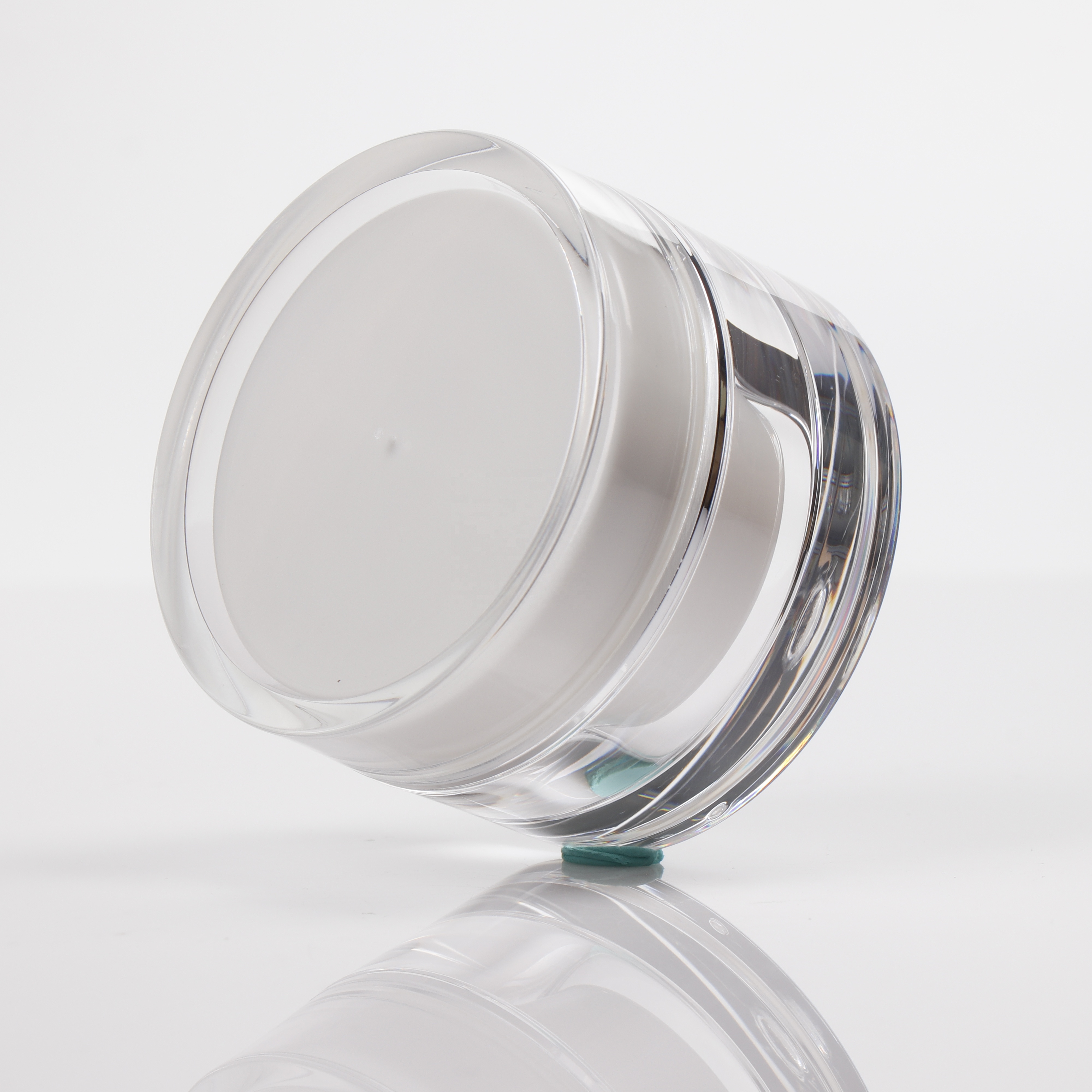 Cosmetics Packaging Skin Care Acrylic Plastic PP 5g 10g 15g 30g 50g 100g Cream Mask Jar Double Wall Plastic Jar with Inner jar