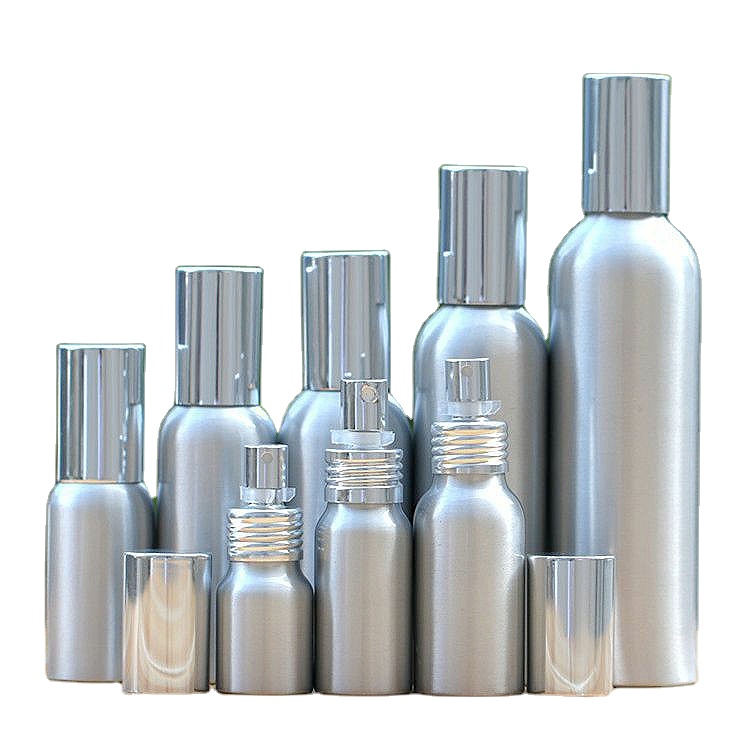 Cosmetics Spray Bottle Aluminum Fine Mist Hydrating Bottle Sample Spray Bottle 30/50/60/80/100/110/120/150/200/250ml