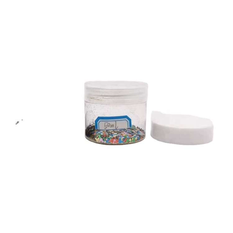 Cosmetics Storage Container 250g 300g 250ml 300ml Frosted clear PET plastic Jar with plastic screw cap