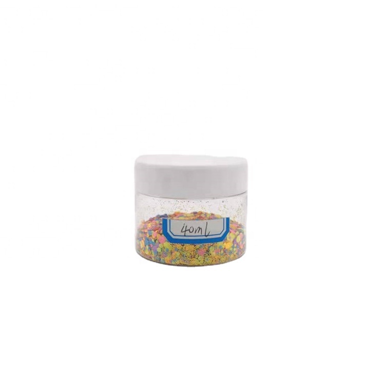 Cosmetics Storage Container 250g 300g 250ml 300ml Frosted clear PET plastic Jar with plastic screw cap