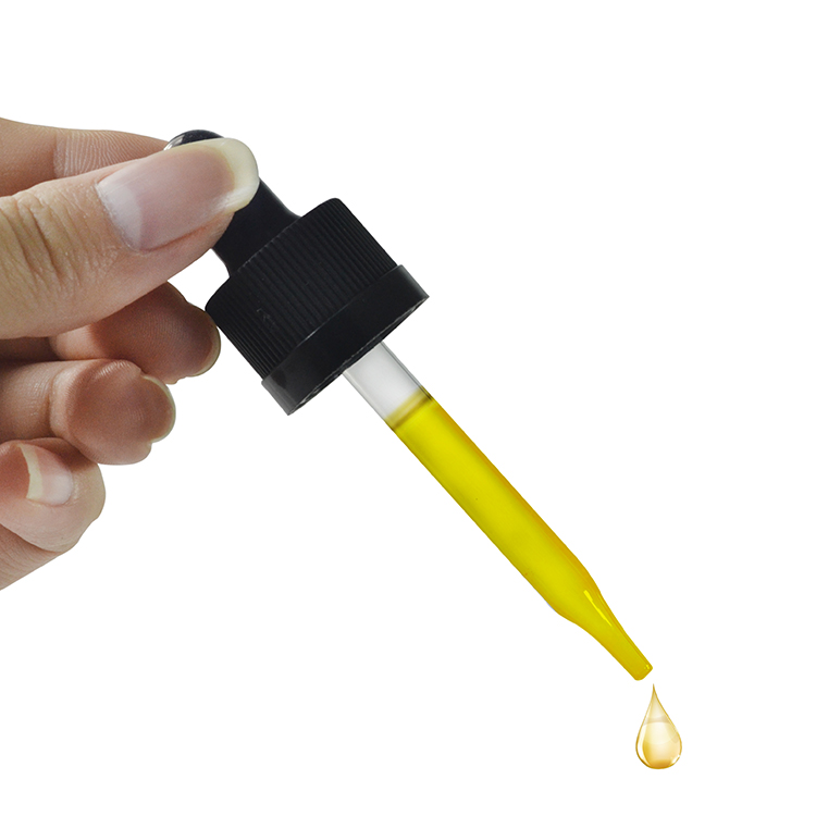 Cosmetics vape oil container 30ml 50ml 60ml red silver aluminum essential oil dropper bottle