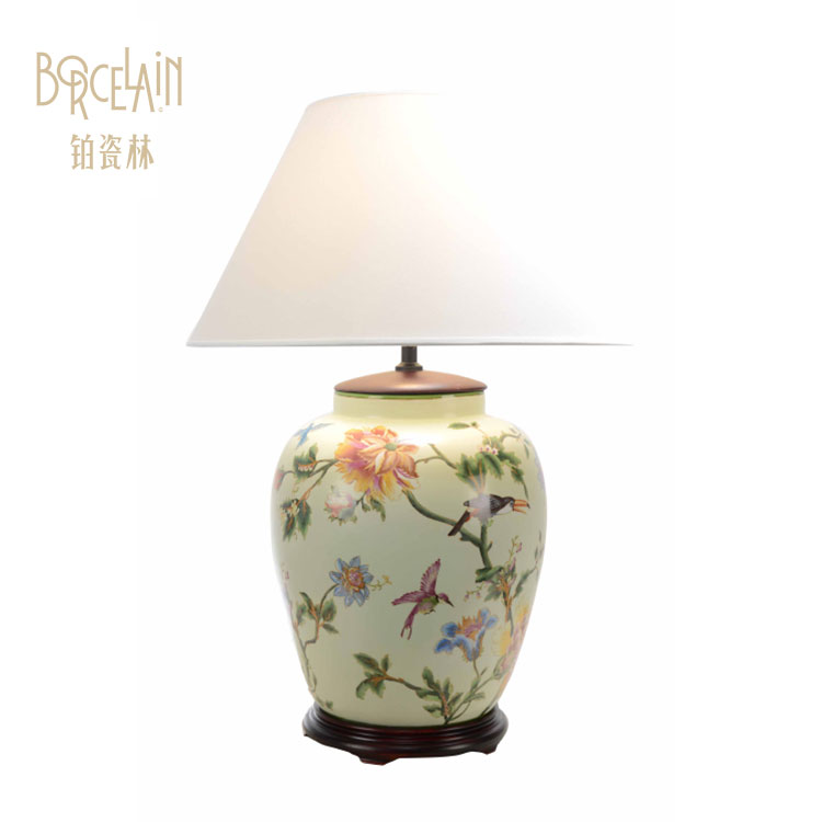 Cost price Chinese wholesale modern retro porcelain jar ceramic ginger jar for home decor